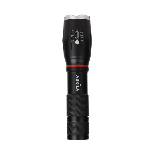 Linterna LED Centello Negra 300 lm Zoom e Imán Fabrilamp - imagen 2 | Fabrilamp / Abrila · Ref. 194426009
