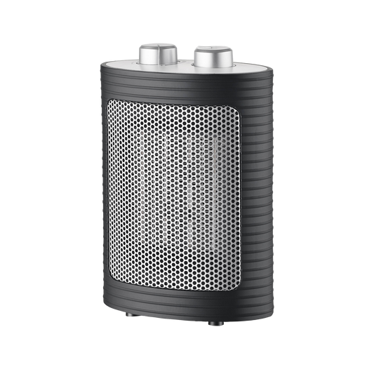 Termoventilador Cerámico CERAMICO 1500 W Negro y Plata Fabrilamp - vista principal | Fabrilamp / Abrila · Ref. 198621578