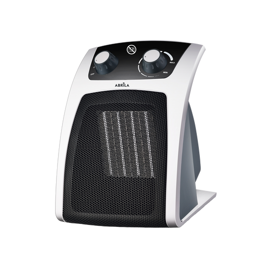 Termoventilador Cerámico CERAMICO 2000 W Blanco y Negro Fabrilamp - vista principal | Fabrilamp / Abrila · Ref. 198652026