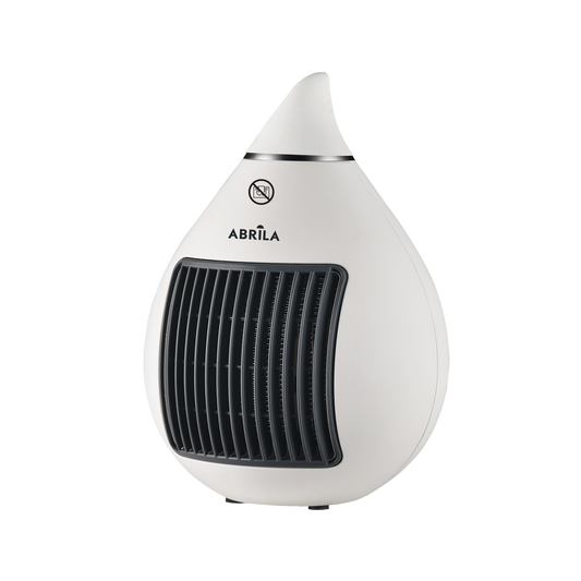 Termoventilador Cerámico CERAMICO 1500 W Blanco y Cromo Fabrilamp - vista principal | Fabrilamp / Abrila · Ref. 198611501
