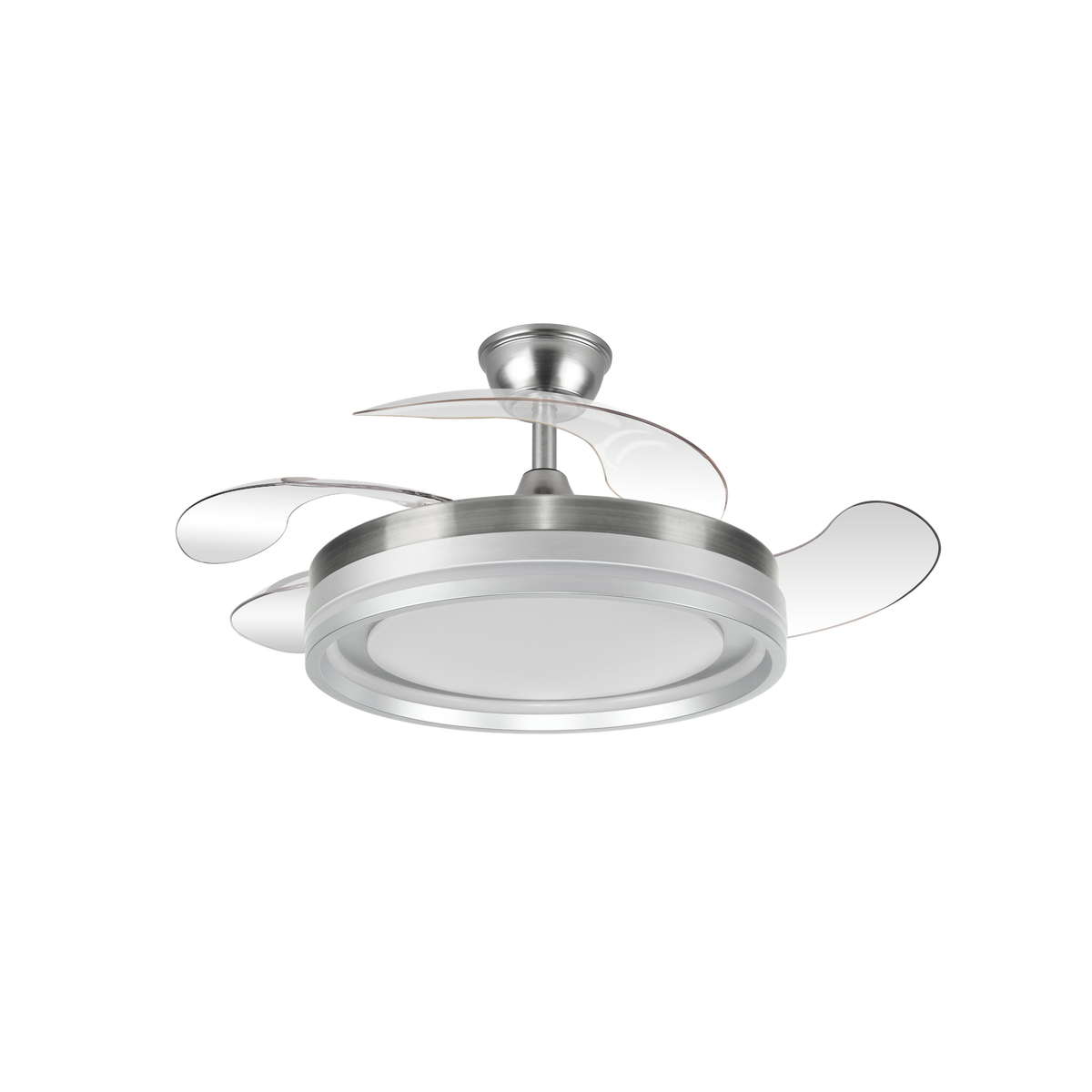 Ventilador de Techo Cerrato Níquel – vista principal · Ref. 208691303
