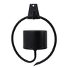 Aplique solar Bolano negro LED 5W regulable Alemar - Vista principal