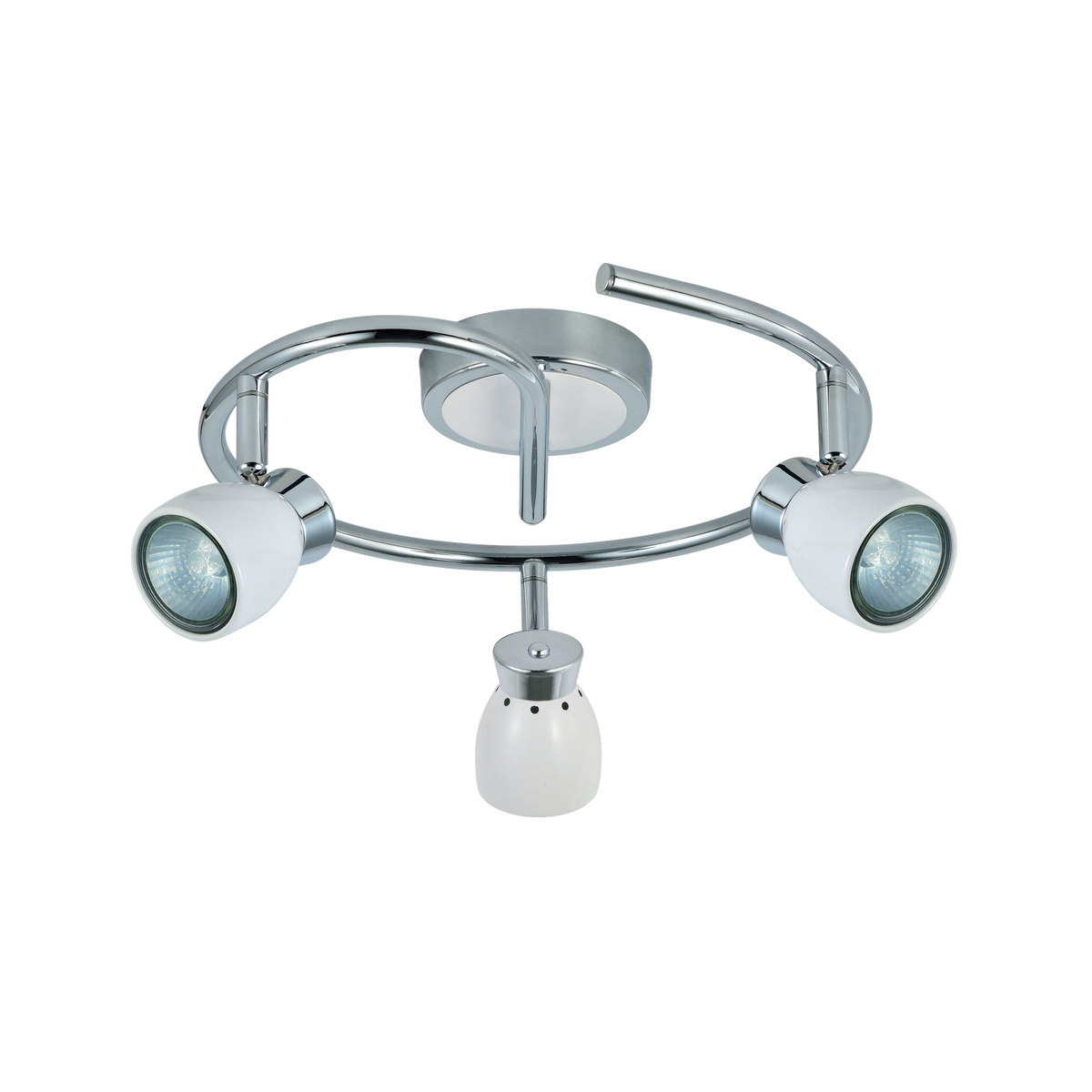 Plafón de Techo Chacho 3 Focos GU10 Fabrilamp - vista principal | Fabrilamp / Abrila · Ref. 142453001