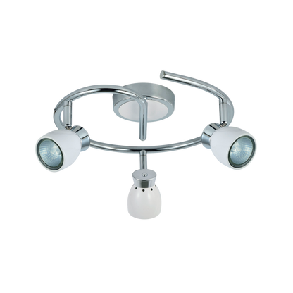 Plafón de Techo Chacho 3 Focos GU10 Fabrilamp - vista principal | Fabrilamp / Abrila · Ref. 142453001