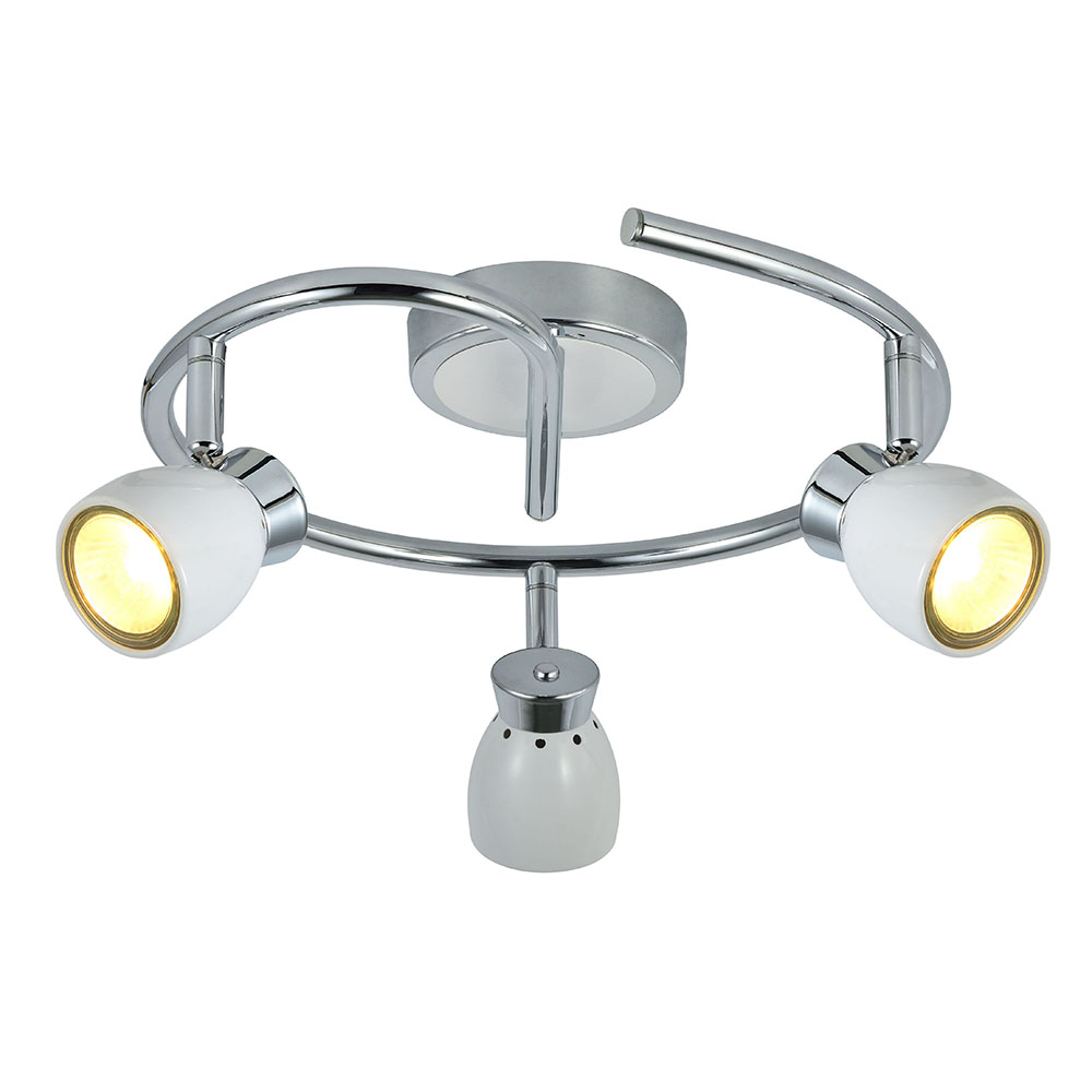Plafón de Techo Chacho 3 Focos GU10 Fabrilamp - imagen 2 | Fabrilamp / Abrila · Ref. 142453001
