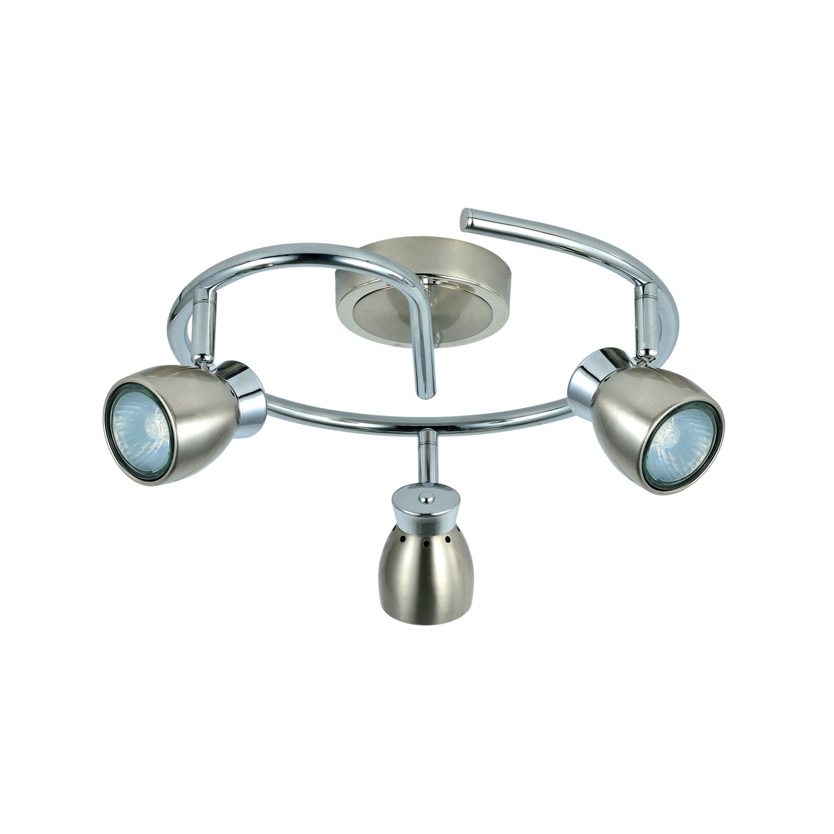 Plafón de Techo Chacho 3 Focos GU10 Fabrilamp - vista principal | Fabrilamp / Abrila · Ref. 142453003