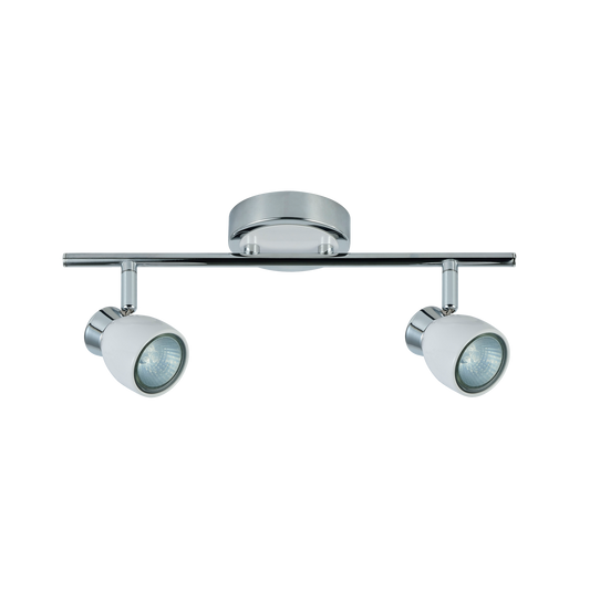 Regleta de Focos Orientables Chacho 2xGU10 Fabrilamp - vista principal | Fabrilamp / Abrila · Ref. 142492001
