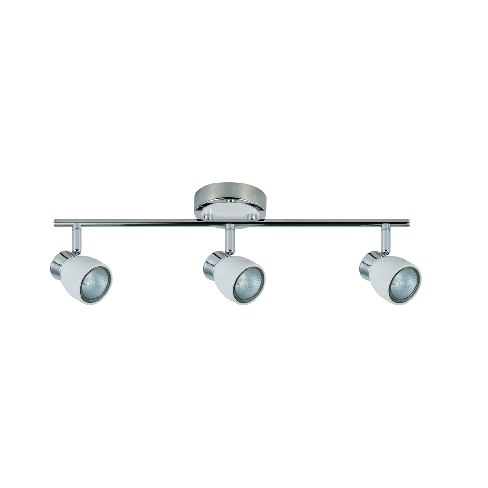 Regleta de 3 Focos Orientables Chacho GU10 Fabrilamp