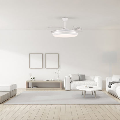 Ventilador Charly fabricado en Acero color Blanco