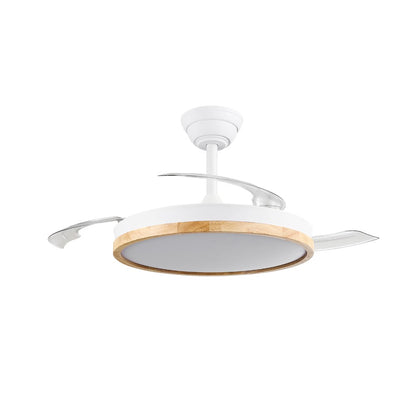 Ventilador Chief fabricado en Madera y metal color Blanco