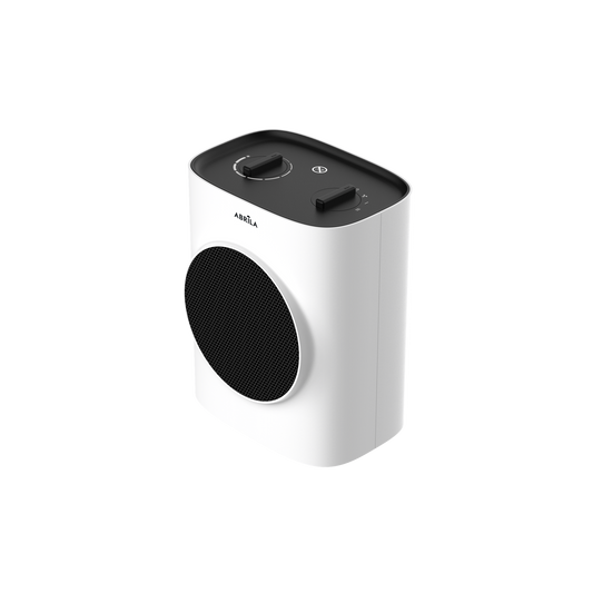 Termoventilador Cerámico Chipre 1500 W Blanco y Negro Fabrilamp - vista principal | Fabrilamp / Abrila · Ref. 230521526