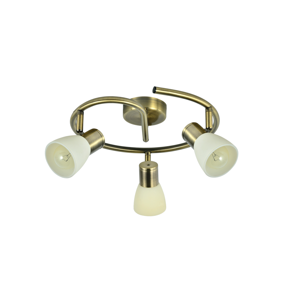 Plafón Cholo Focos Orientables Fabrilamp