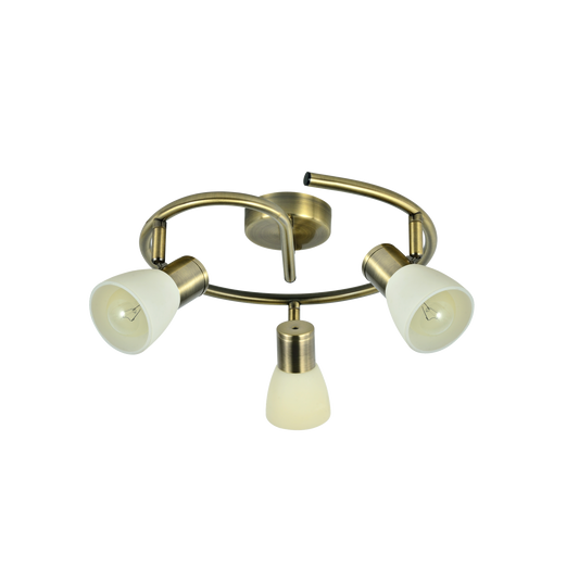 Plafón Cholo Focos Orientables Fabrilamp - vista principal | Fabrilamp / Abrila · Ref. 141953014