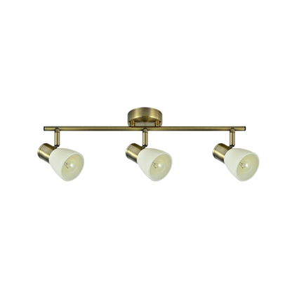 Regleta de Techo Cholo 3 Focos Orientables E14 Fabrilamp - vista principal | Fabrilamp / Abrila · Ref. 141993014