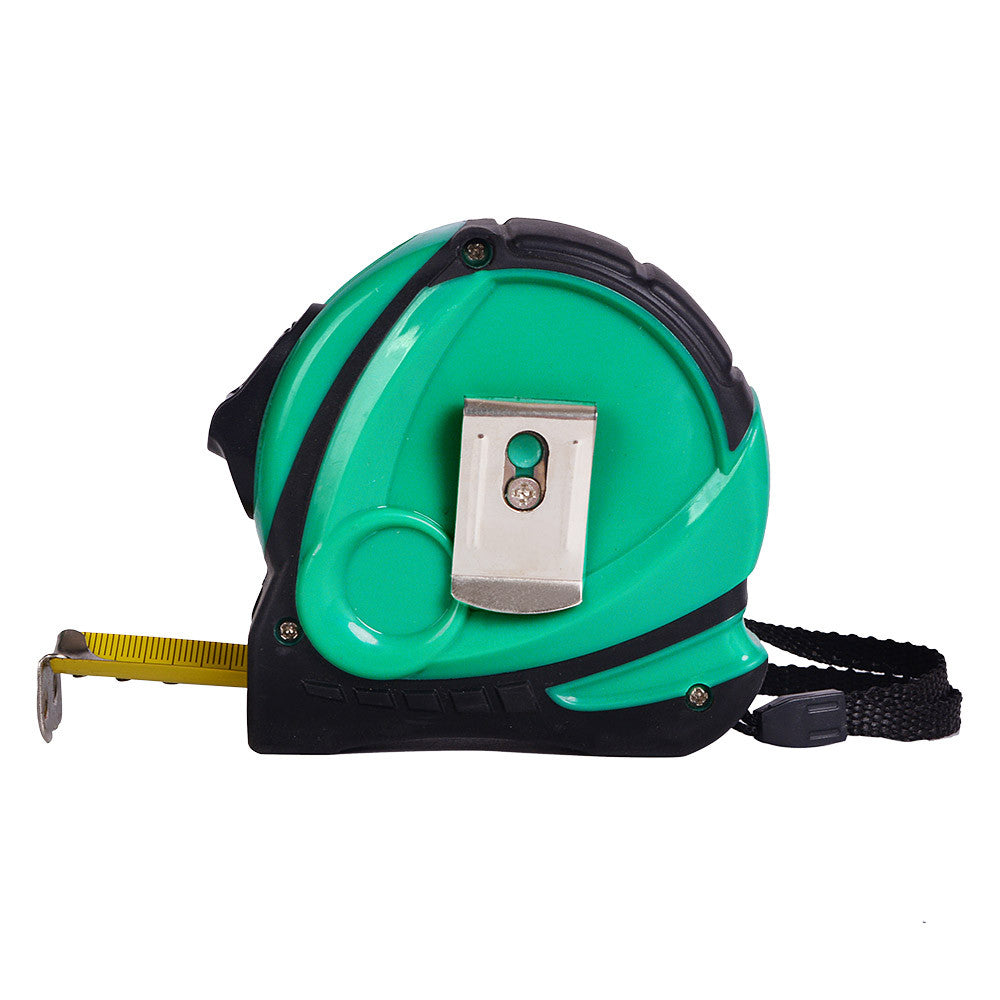 Cinta métrica Espacio fabricada en policarbonato color negro y verde