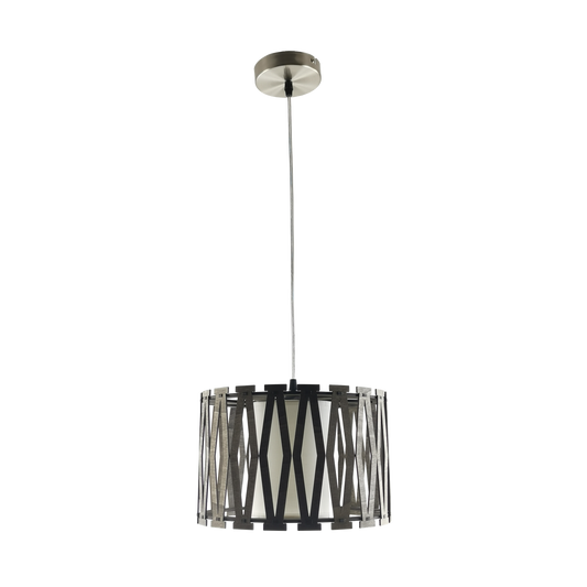 Lámpara Colgante Cipres 30 cm Madera Café E27 Fabrilamp - vista principal | Fabrilamp / Abrila · Ref. 156793002