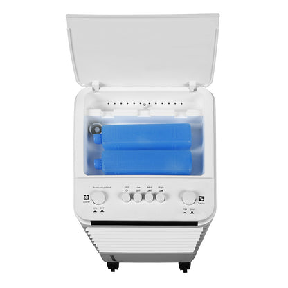 Climatizador Glaciar fabricado en Metal y ABS color Blanco