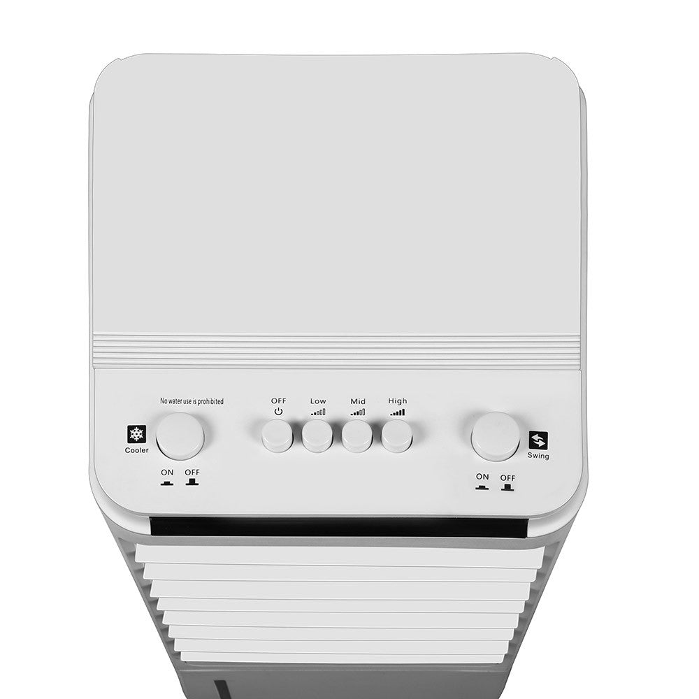 Climatizador Evaporativo con motor AC y 80W de potencia