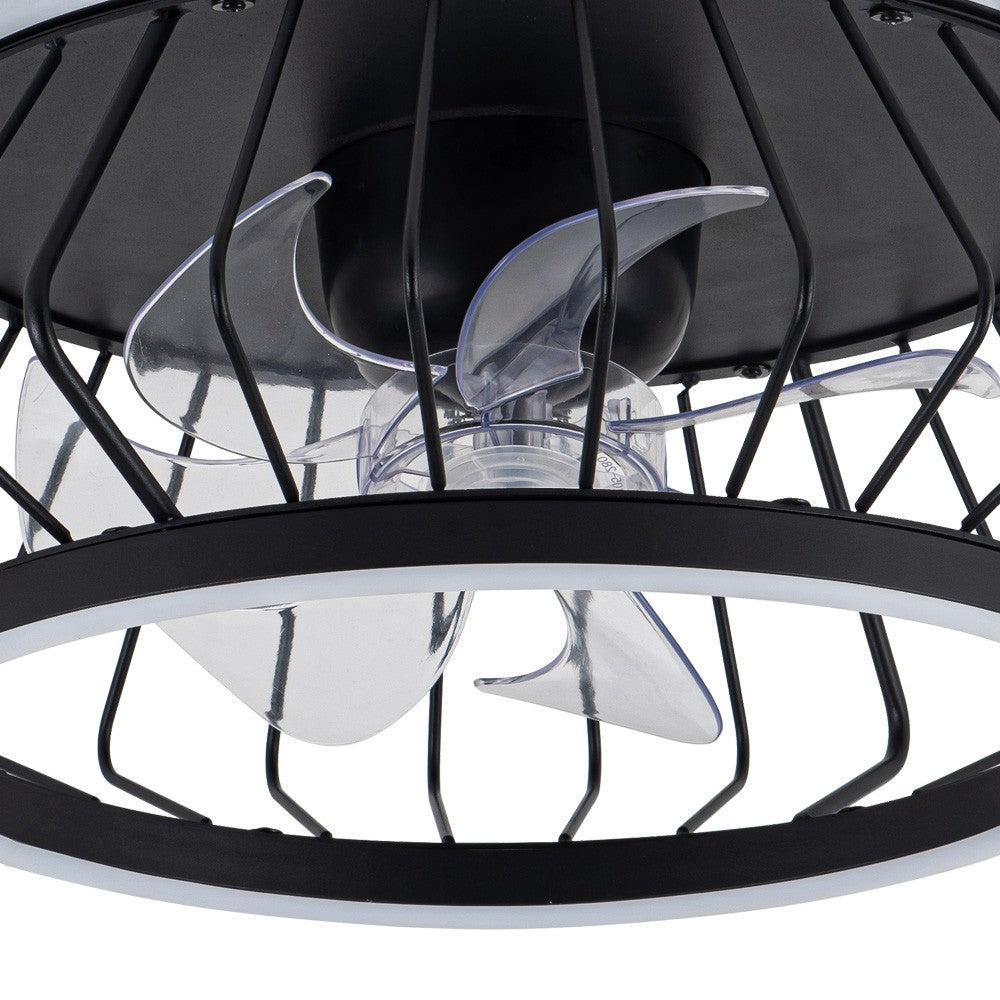 Ventilador de techo LED con motor DC silencioso