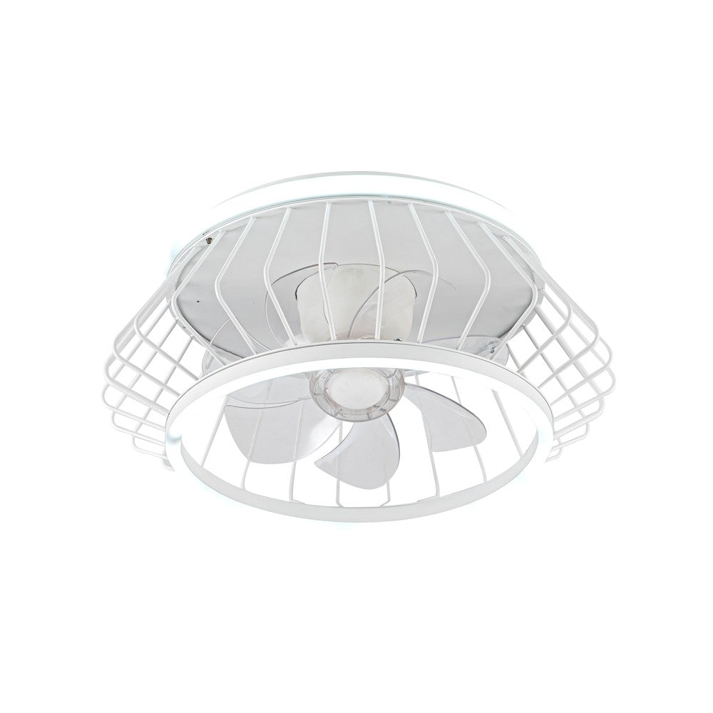 Lámpara ventilador moderna ideal para dormitorios
