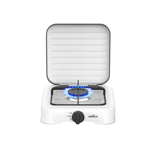 Cocina de Gas Portátil Foster 2200 W 1 Quemador Blanca Fabrilamp - vista principal | Fabrilamp / Abrila · Ref. 267415221