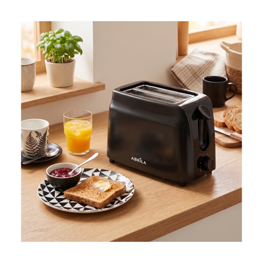 Tostador de Pan Cofio 750 W 2 Ranuras Negro Fabrilamp - vista principal | Fabrilamp / Abrila · Ref. 264711759