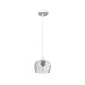 Lámpara colgante Estela cristal blanco Fabrilamp / Abrila 196891001
