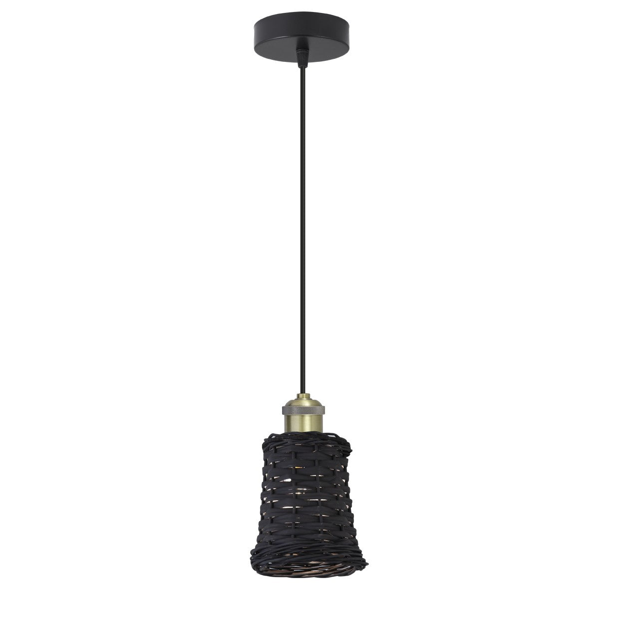 Medidas colgante Alexia Negro AJP/Alemar (Ref. 60399) - Luz indirecta elegante.
