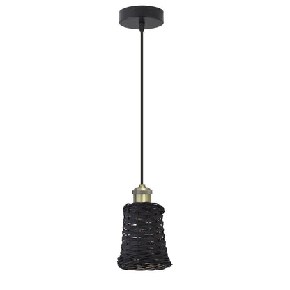 Medidas colgante Alexia Negro AJP/Alemar (Ref. 60399) - Luz indirecta elegante.
