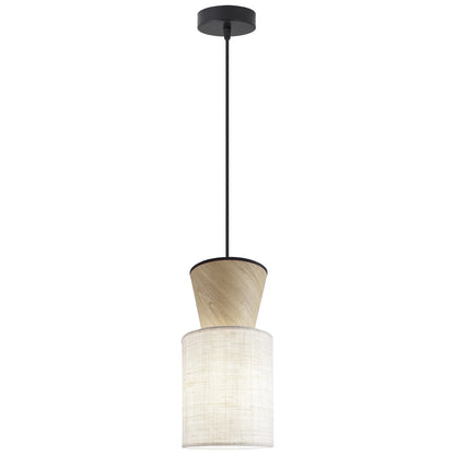 AJP / Alemar 11780 - Colgante Aosta Lino Tostado - luzguru.com