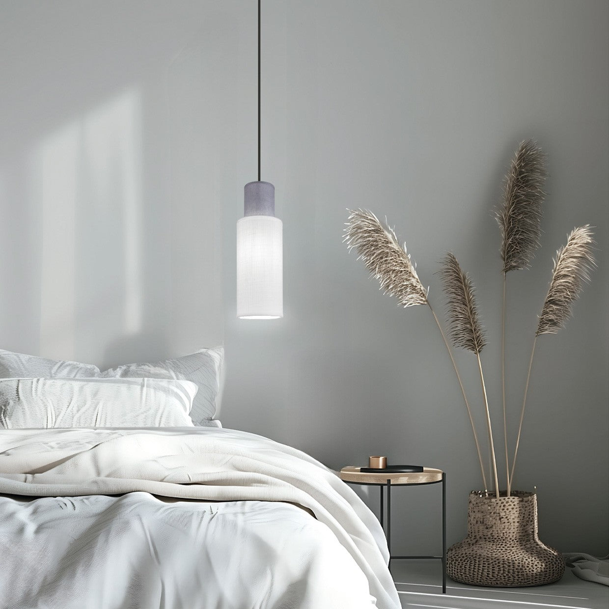 Medidas colgante Kilian Blanco/Gris AJP/Alemar (Ref. 11773) - LuzGuru.com
