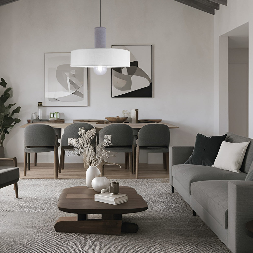 Medidas Colgante Kilian Blanco/Gris AJP/Alemar Ref. 11772 - LuzGuru
