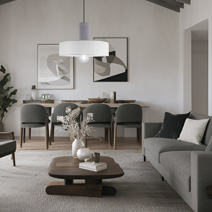 Medidas Colgante Kilian Blanco/Gris AJP/Alemar Ref. 11772 - LuzGuru
