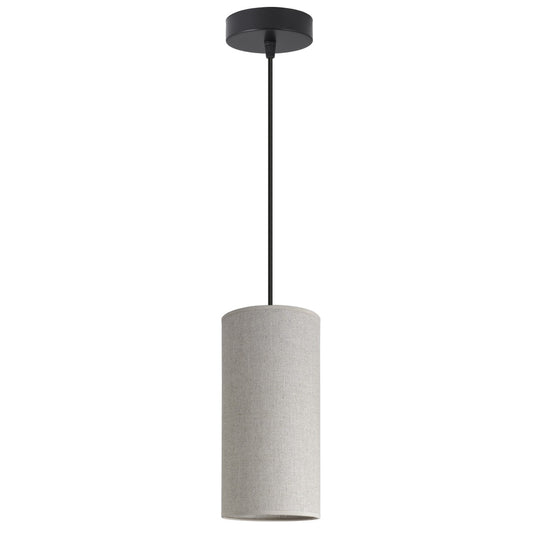 Lámpara Colgante Tala 15 cm Pantalla Textil Rústico Alemar - vista principal | AJP / Alemar