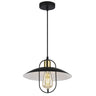 AJP / Alemar 10949 - Colgante Telmo Negro-Oro - luzguru.com