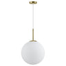AJP / Alemar 11734 - Colgante Portile Latón Opal - luzguru.com