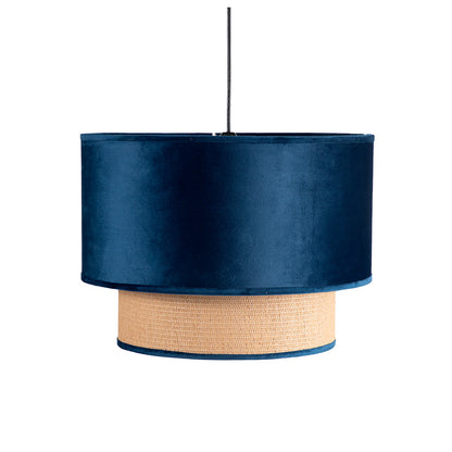 Colgante Nerva Textil Azul Fabrilamp / Abrila 130291008