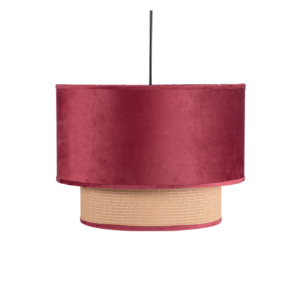Colgante Nerva Rojo Vino Fabrilamp / Abrila - Ref. 130291007