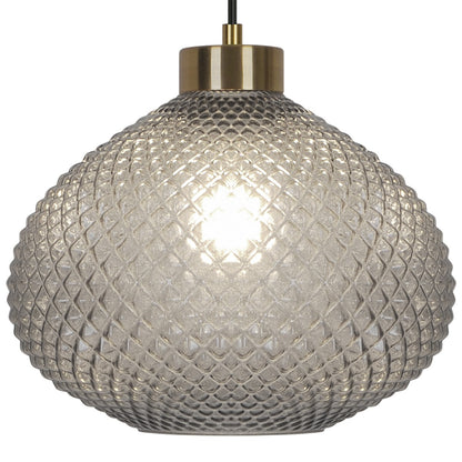 Medidas Colgante FLORE Fumé AJP/Alemar Ref. 11304 - LuzGuru
