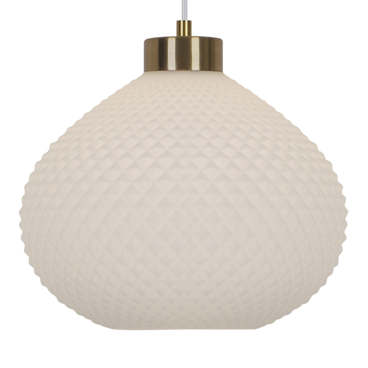 Medidas colgante FLORE Opal Mate Latón AJP/Alemar (Ref. 11303) - luzguru.com
