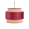 Colgante moderno rojo vino Adriano Fabrilamp / Abrila ref 130491007