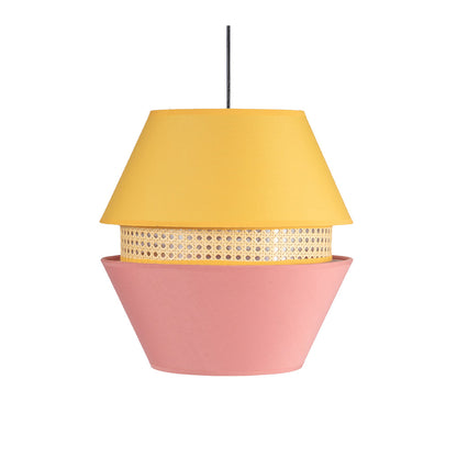 Colgante Trajano Rosa y Amarillo Fabrilamp / Abrila 130391000