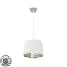 Colgante Moderno Tunez Blanco y Estampado Fabrilamp / Abrila 225193001