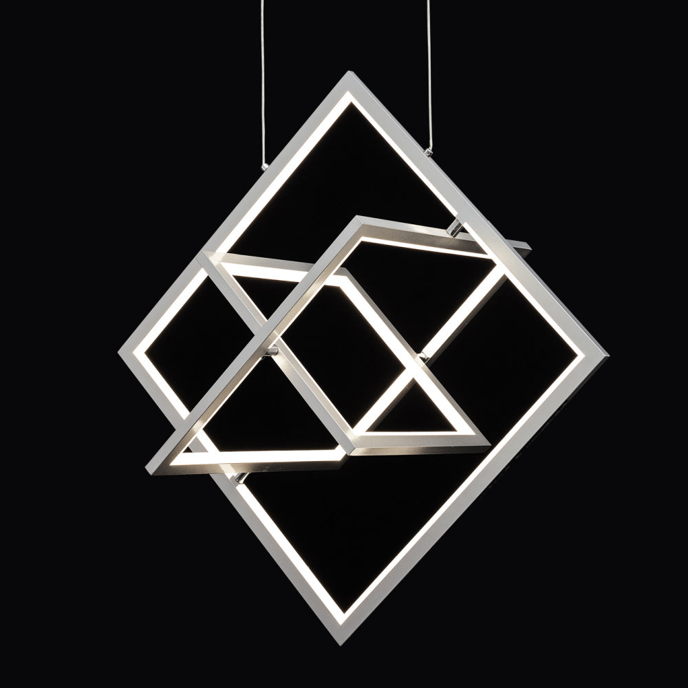 Colgante Lexie con tecnología LED integrada y cuerpos orientables