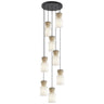 Colgante AJP / Alemar Aosta 8L Beige/Madera - Ref. 11784 - luzguru.com