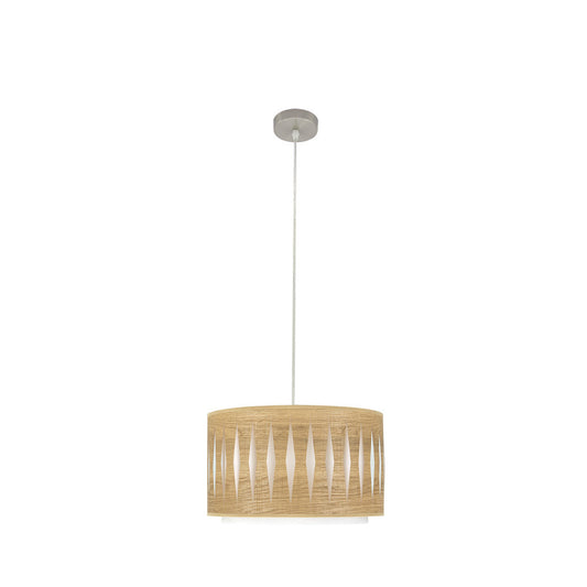 Colgante étnico Alexandra madera clara Fabrilamp / Abrila ref 177893085