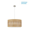 Colgante Alexandra 2xE27 Fabrilamp / Abrila 177895085
