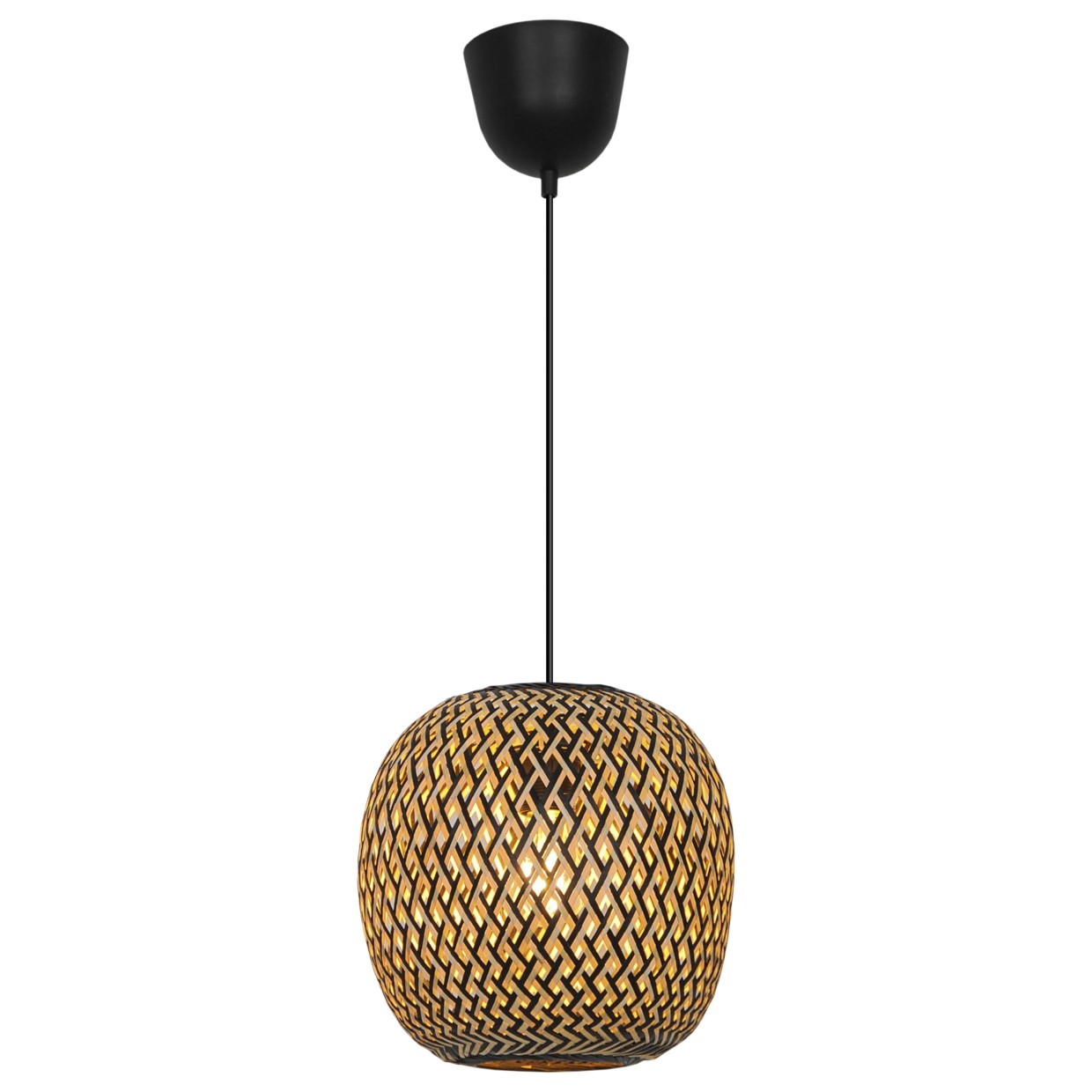 Colgante Alguero Bambú Natural AJP/Alemar (Ref. 11158) - Medidas: Diseño elegante y sostenible. Envío rápido. LuzGuru.
