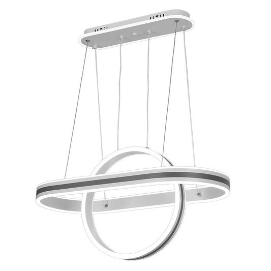 Lámpara Colgante LED Alpes Gris Fabrilamp / Abrila 223890145