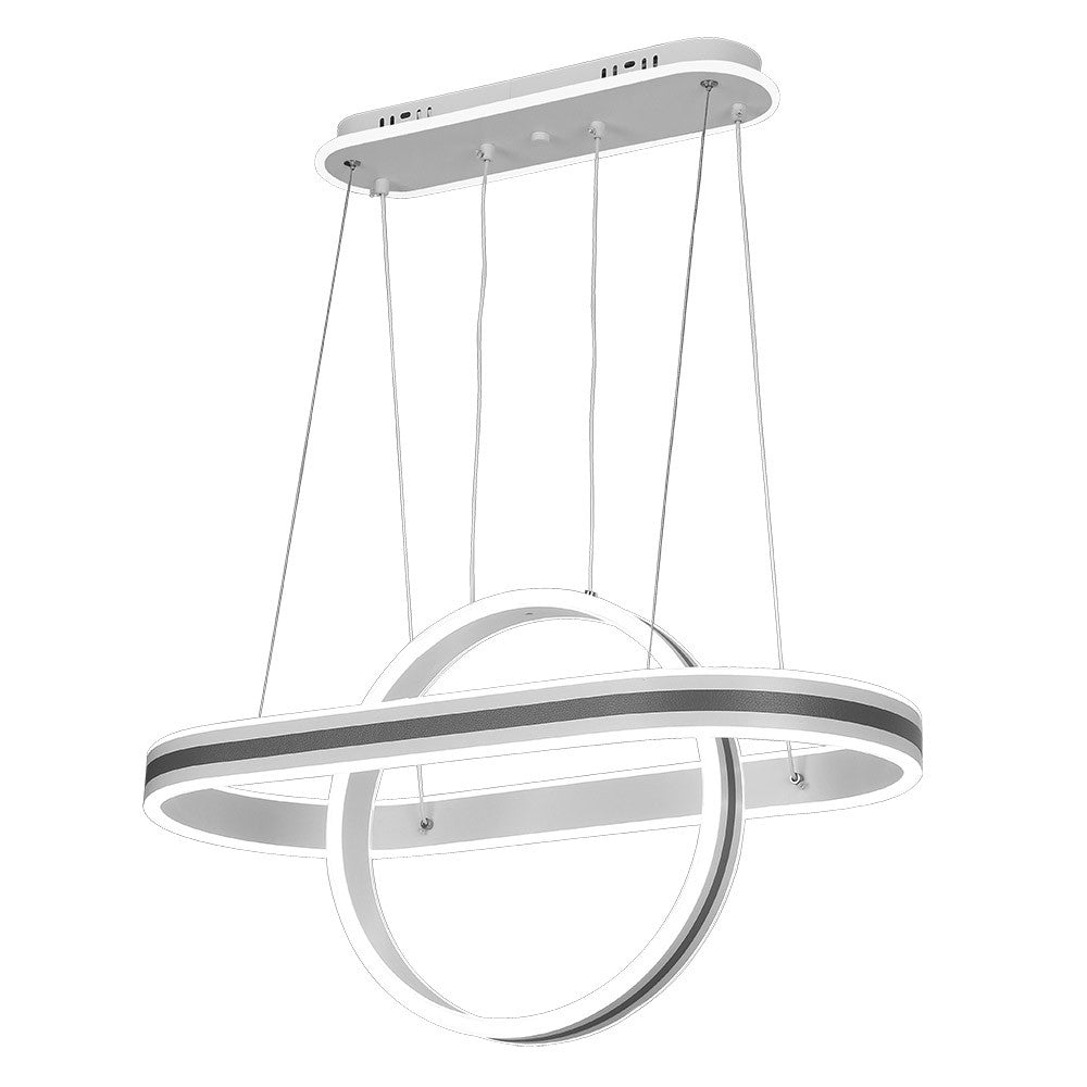 Lámpara Colgante LED Alpes Gris Fabrilamp / Abrila 223890145